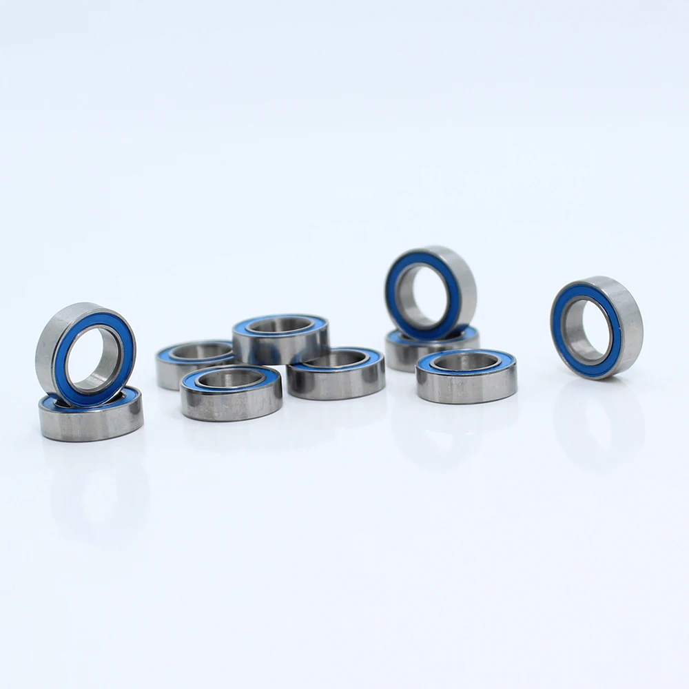 MR106RS подшипник ABEC-3(10 шт.) 6*10*3 мм миниатюрные MR106-2RS шарикоподшипники RS MR106 2RS с синим герметичным L-1060DD