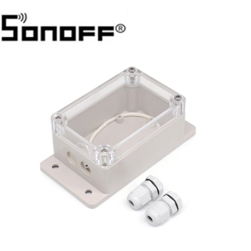 Водонепроницаемый чехол для SONOFF IP66 2 шт. распределительная коробка совместимая с