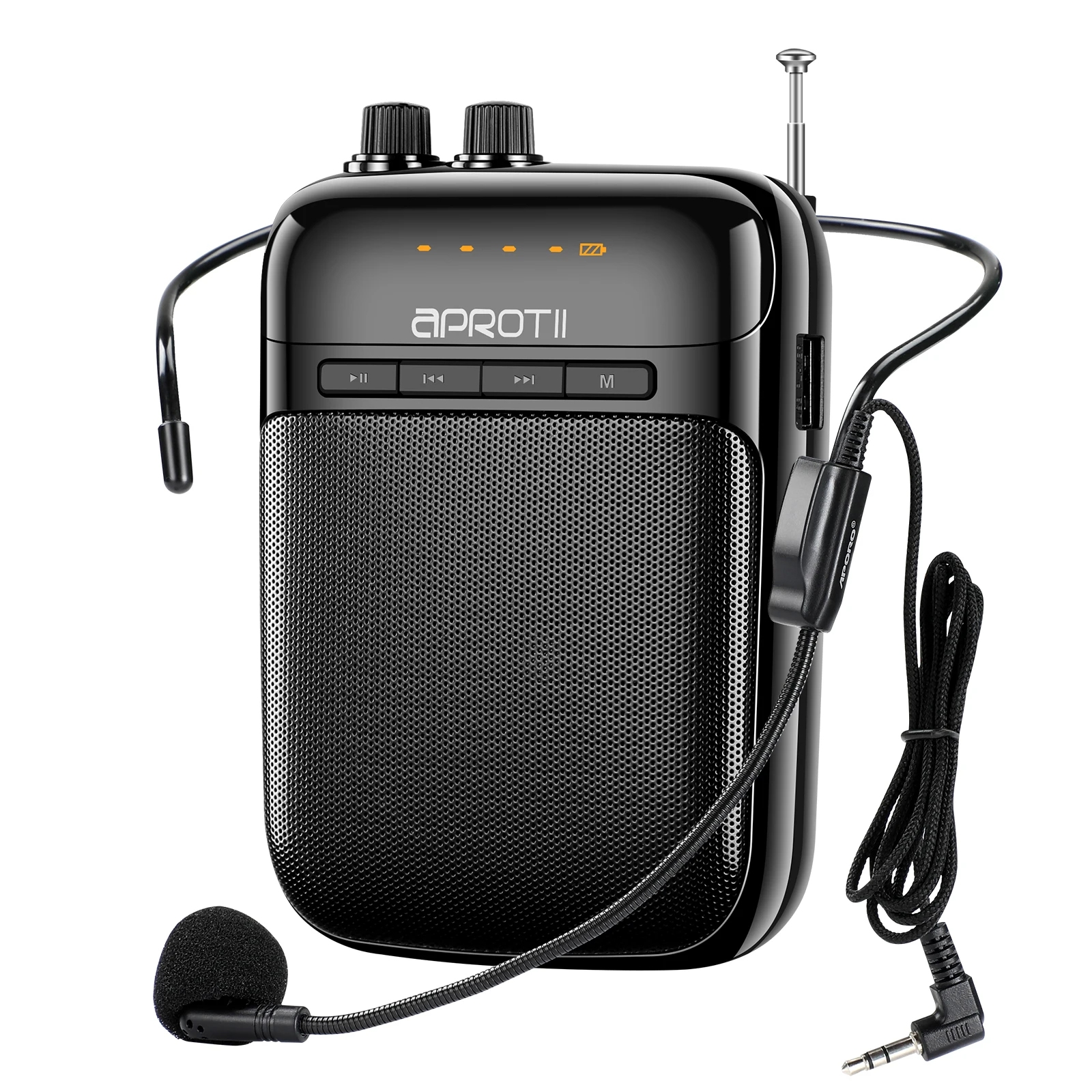 

12W Voice Amplifier Portable Mini with Sound-Amplifying Wired Microphone for Classroom Meetings and Outdoors Teachers Tour Guide