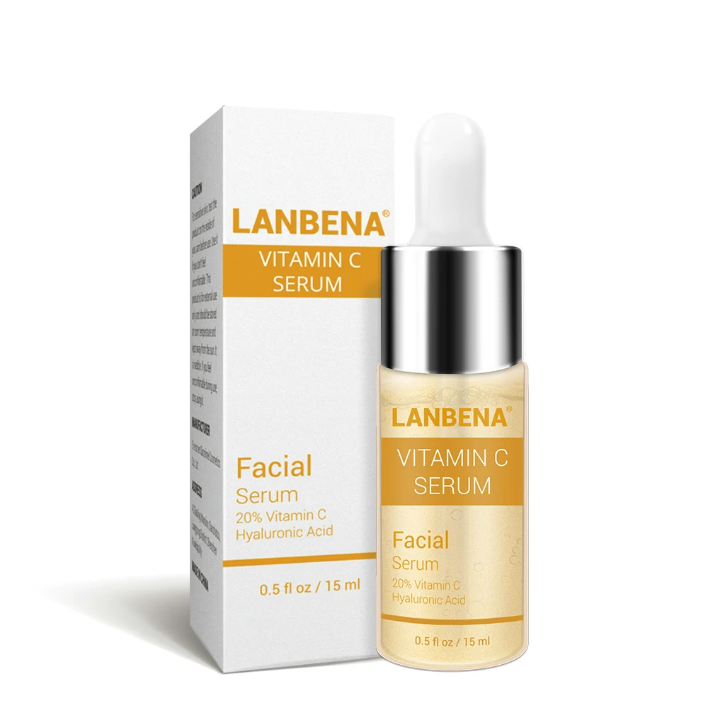 

LANBENA Vitamin C Serum 24K Gold Hyaluronic Acid Serum Anti Aging Wrinkle Dark Spot Moisturizing Firming Whitening Skin Care
