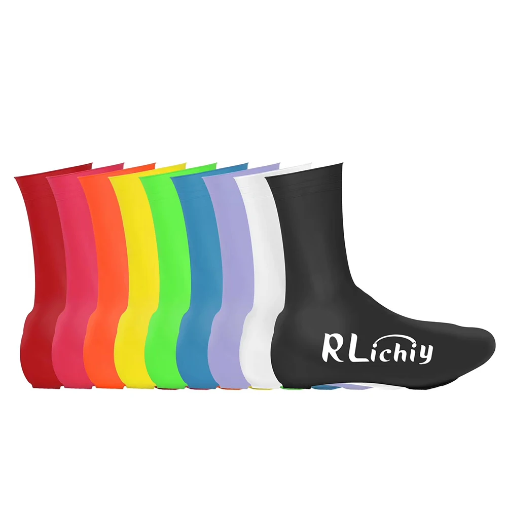 Men/Women Road Bike Lock Shoe Cover Lightweight Water And Wind Proof Tall Covers For Cycling On Cold Rainy Or Snowy |