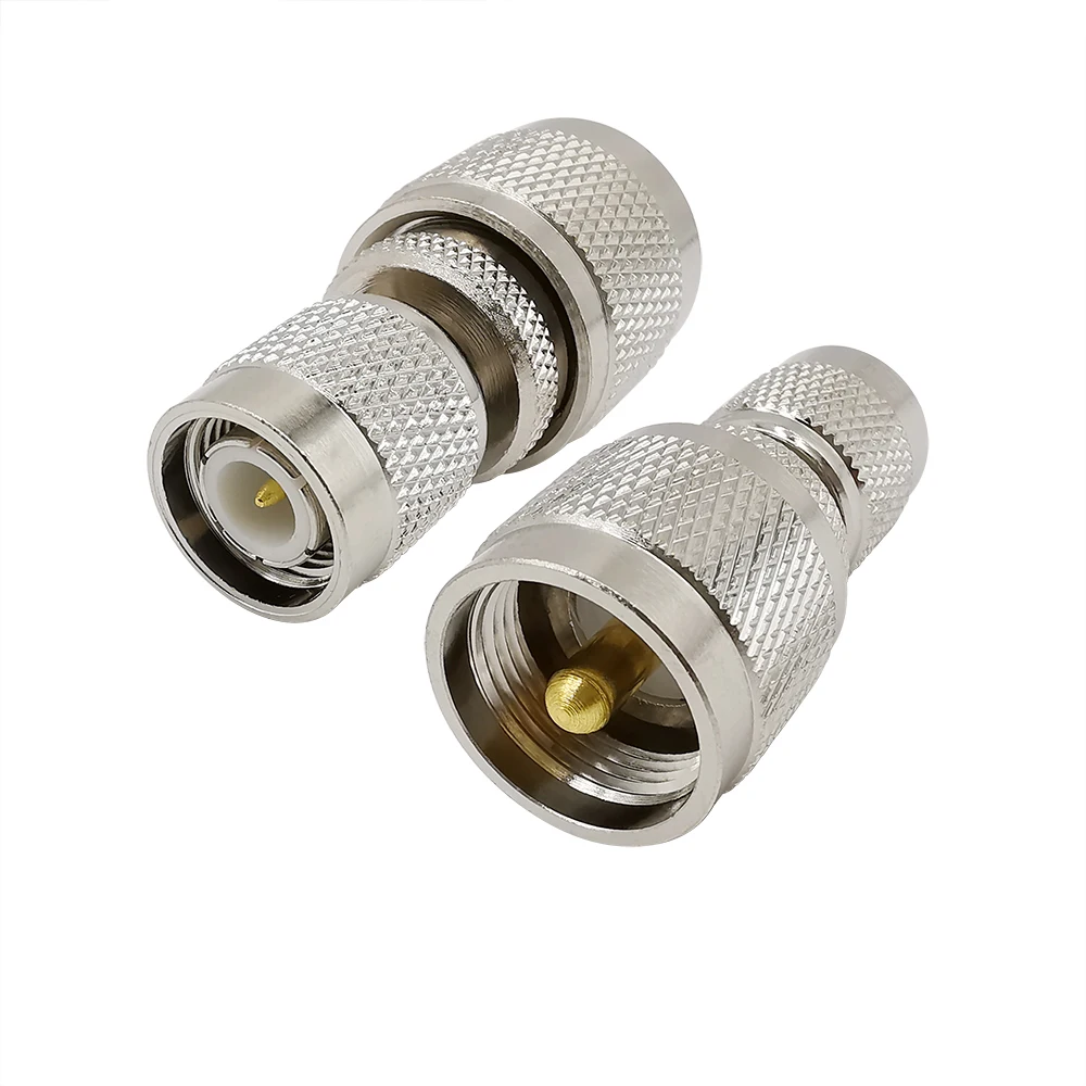 1 шт. ТНК штекер к UHF PL259 PL 259 Штекер РЧ коаксиальный адаптер прямой