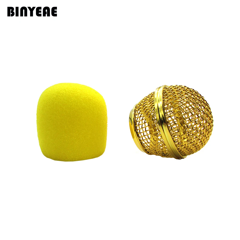 Сетчатая решетка для микрофона BINYEAE Shure SM58 SM58S SM58LC беспроводная и Кардиоидная