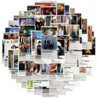 10  30  50 шт. смешанный классический кинопостер, детские игрушки, сделай сам, наклейка на стену для багажа, ноутбука, оптовая продажа