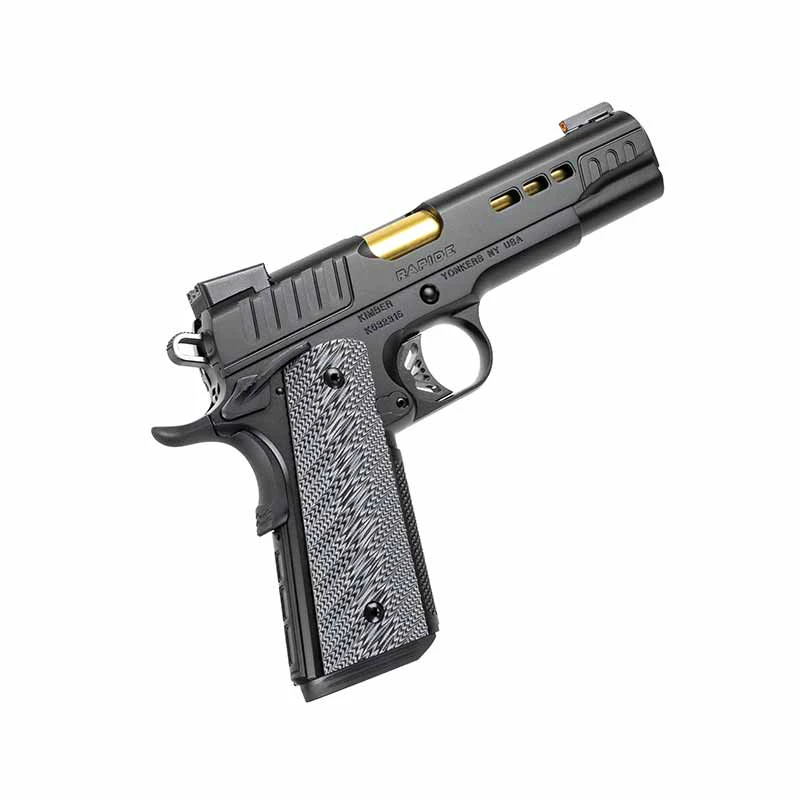 

13cm*11cm For Kimber 1911 Rapide 10mm Pistol Fashion Graffiti Sticker Car Accessories Laptop Bumper Car Decals