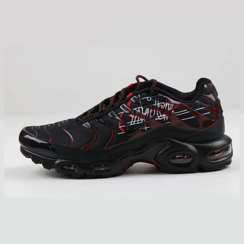 CK9392-001 Nike Air Max Plus TN мужские кроссовки анти-скользкие уличные спортивные кроссовки оригинальные кроссовки# BV1983-500 - Цвет: CK9392-001