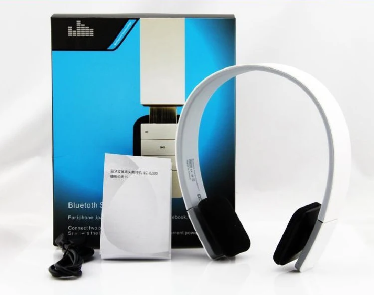 AEC BQ618, беспроводные Bluetooth наушники, наушники, гарнитура Handfree, шумоподавление с микрофоном для Android, телефона, ПК - Цвет: White no logo