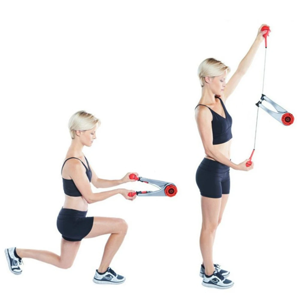 Оборудование для фитнеса в помещении с усилителем рук устройство тренировки