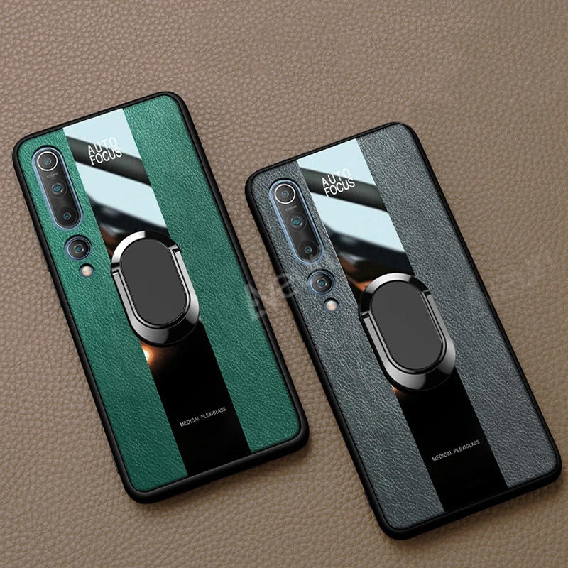 Car Holder Phone Case For Xiaomi Mi 9T 10T Pro A2 Lite A3 Play Mix 2 2S 3 Redmi 7 7A K20 K30 Note 9T 5 6 Pro Poco F2 Pro Cover