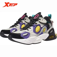 xtep sports fashion shoes mountain and sea series male korean shoes lace up male students casual running shoes 880319320062