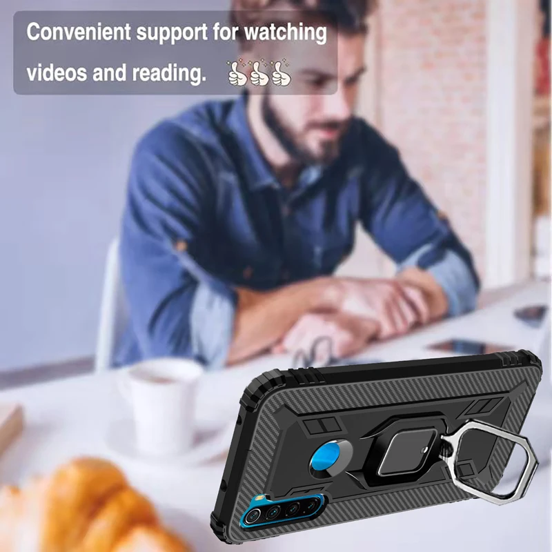 Новый бронированный чехол для Oppo Realme X2 Pro XT 5 Q A9 2020 A5 Reno Ace Coque с магнитным