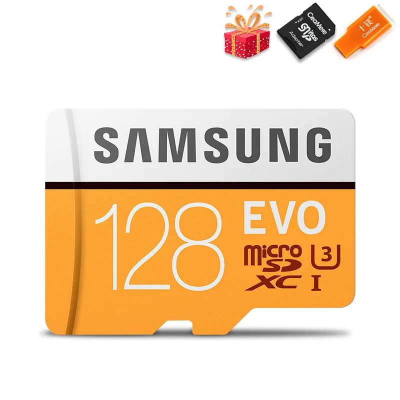Карта Microsd SAMSUNG(256G 128 Гб 64 Гб 100 МБ/с. Class10 U3 32 Гб 95 МБ/с. U1 SDXC Класс EVO, Micro SD карта, карта памяти Micro SD TF флеш-карта