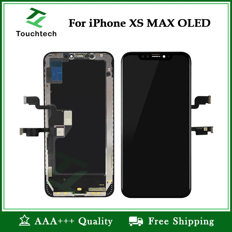 Черный OEM экран для iPhone X XS Max XR XS lcd OLED экран сменный дисплей с 3D кодирующий преобразователь сенсорного экрана в сборе+ подарок