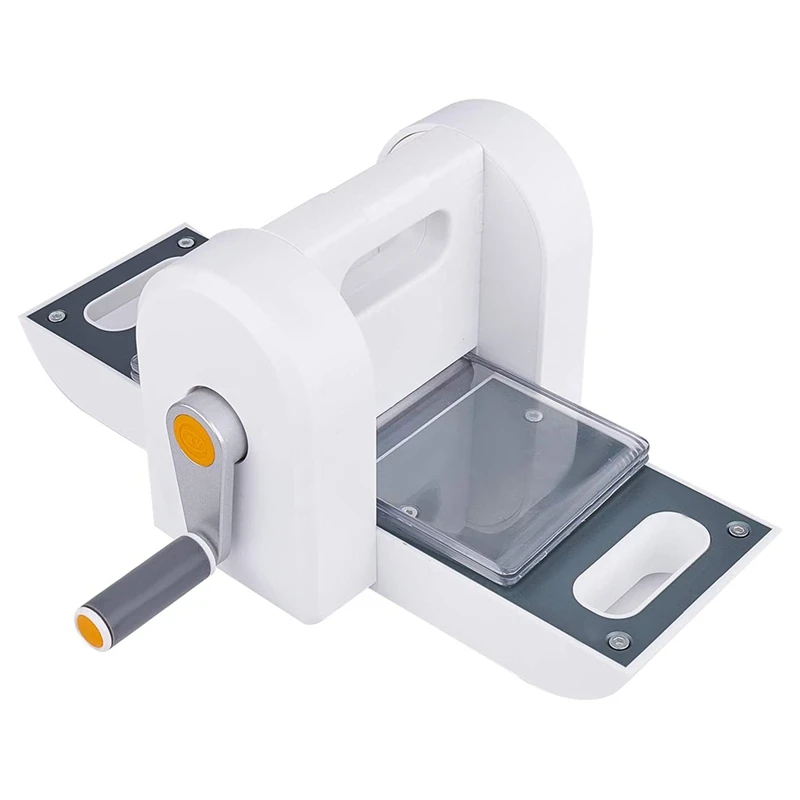 

Manual Die-Cutting Embossing Machine Paper Card Leather Craft Scrapbook Mold Album Decoration, White
