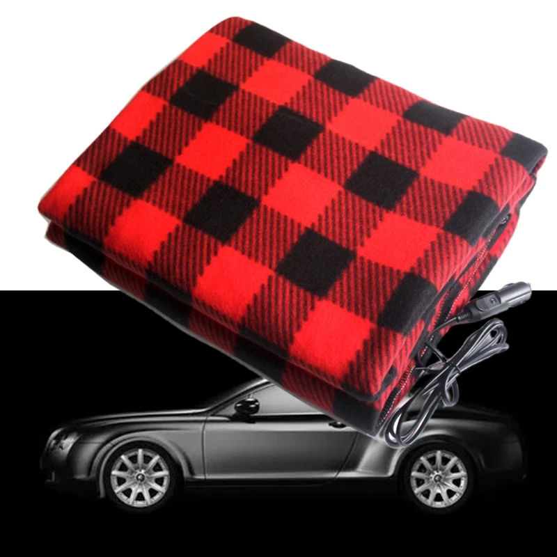 

12V Car Heating Plush Seat Cover Cushion Electric Blanket