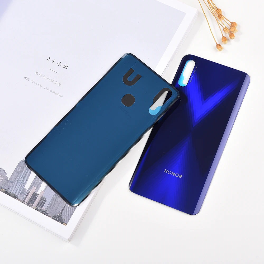 Задняя крышка батарейного отсека для Huawei Honor 9X/9X Pro с наклейками и логотипом |