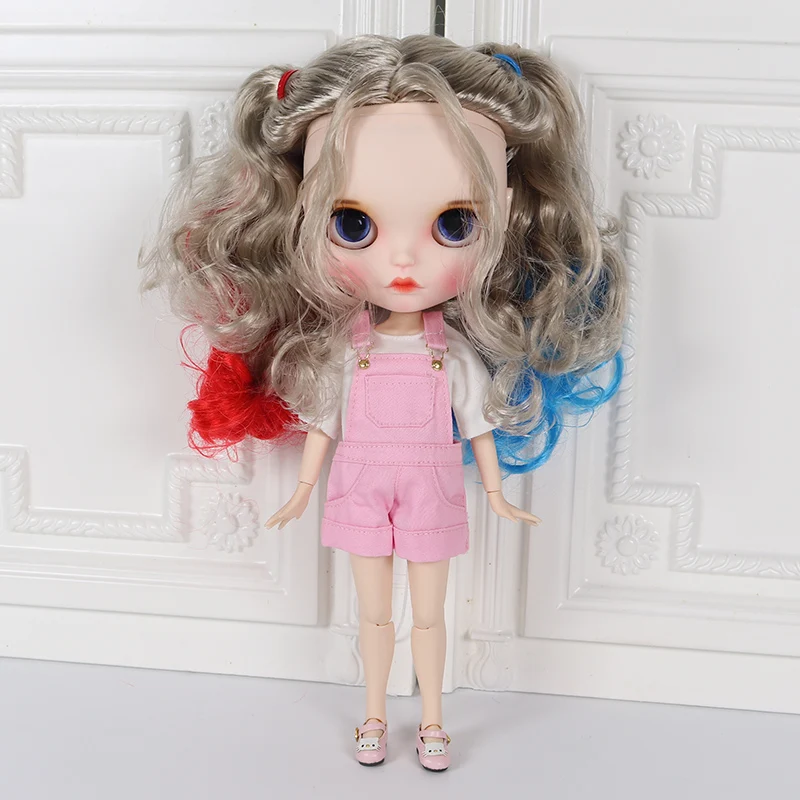 Кукла Blyth ICY DBS с белыми кожаными суставами красочные волосы расписанные вручную