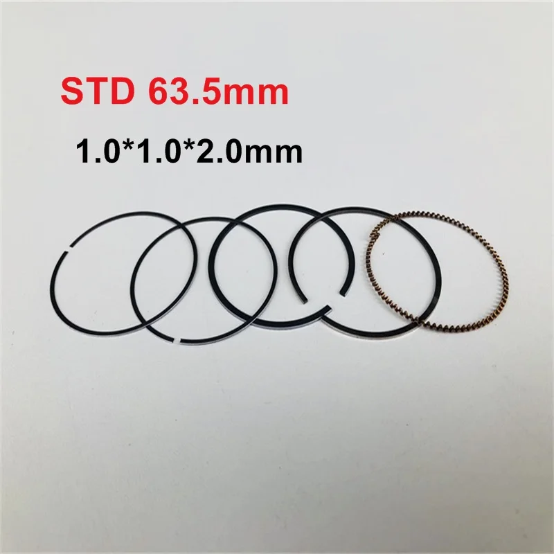 Поршневое кольцо для мотоцикла STD 63 5 мм 1 0*1 0*2 0 отверстие 200 см3 Zongshen CG200 CG 200cc