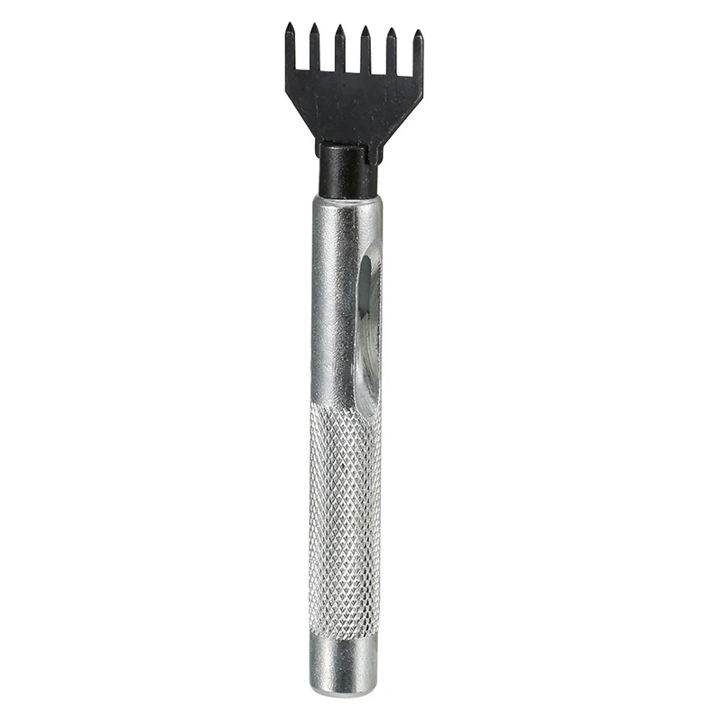 

DIY Leathercraft Pricking Diamond Stitching Chisel Hole Punch Tool Carbon Steel
