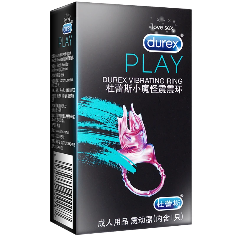 Durex вибрационное кольцо для стимуляции клитора Женский удлинитель пениса