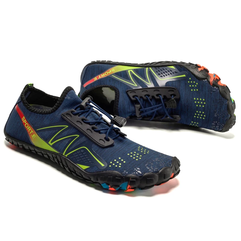 Мужская быстросохнущая обувь для плавания с пятью пальцами дышащая прогулочная