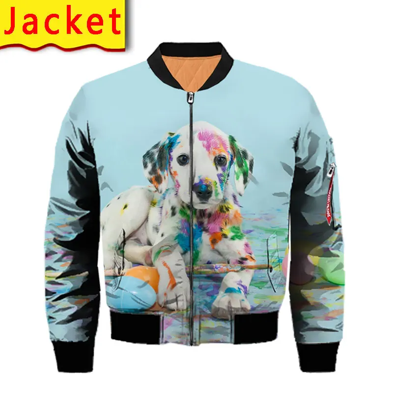 

LIASOSO Jacket Men Women Sweatshirt 3d Print Harajuku Funny Coat Streetwear Tiger Dog Clothes Lounge Wear Clothes Men-27