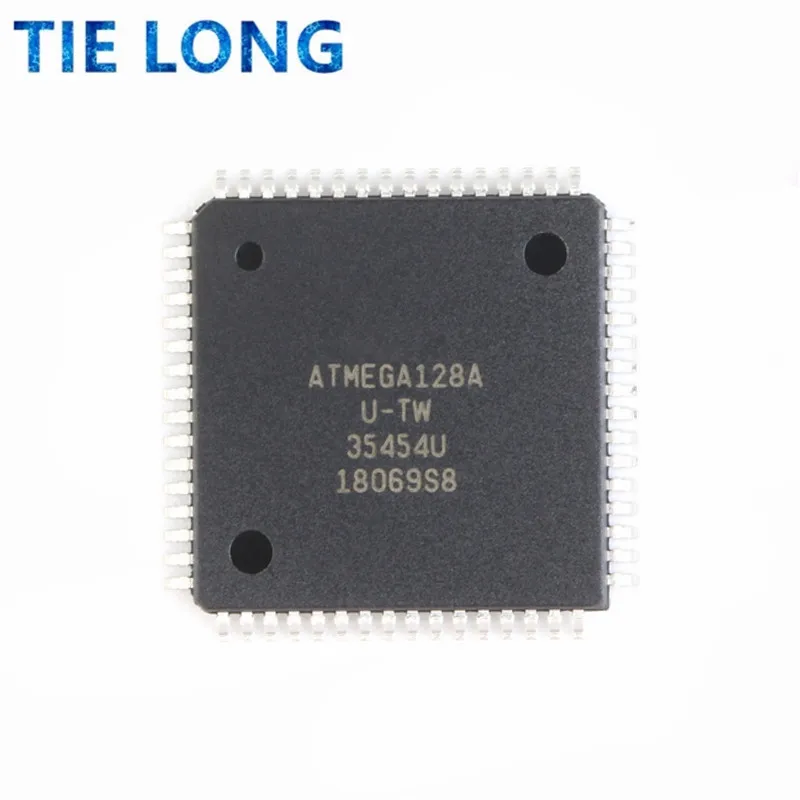 Программируемая вспышка флэш-память QFP ATMEL ATMEGA128A TQFP64 1 шт. | Электронные компоненты