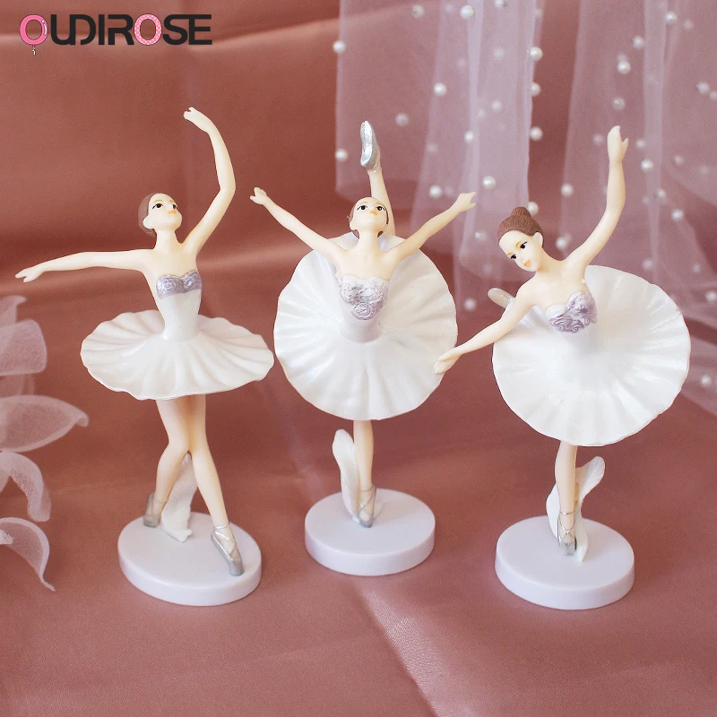 Украшение для торта в виде танцовщицы девушек Ловец снов перо балерины принцессы