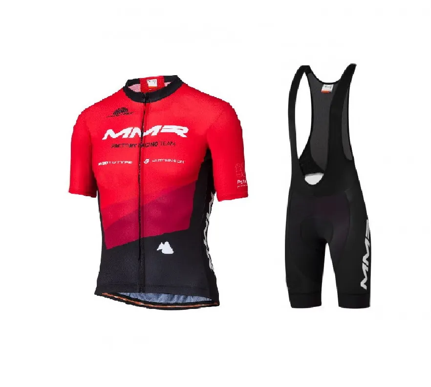 2020 MMR FACTORY RACING PRO TEAM SHORT SLEEVE CYCLING JERSEY SUMMER WEAR ROPA CICLISMO+BIB SHORTS WITH POWER BAND | Спорт и