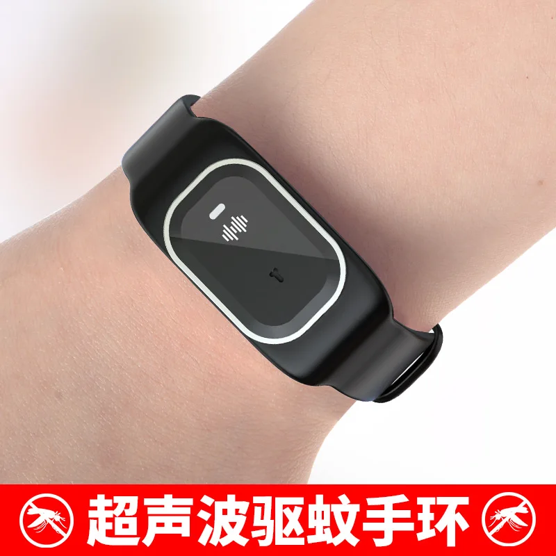 Умный ультразвуковой браслет репеллент от комаров для детей и взрослых