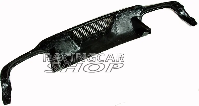 UNPAINTED V style sedan BLACK rear lip diffuser for BENZ W204 C63 coupe C250 C300 C350 AMG SPORT BUMPER 2012- M022F