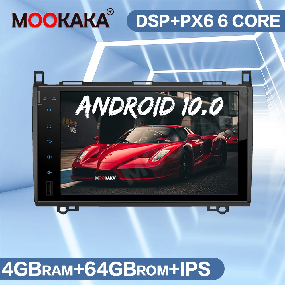 Автомагнитола для Mercedes Benz Android 10 0 64 ГБ GPS-навигация головное устройство