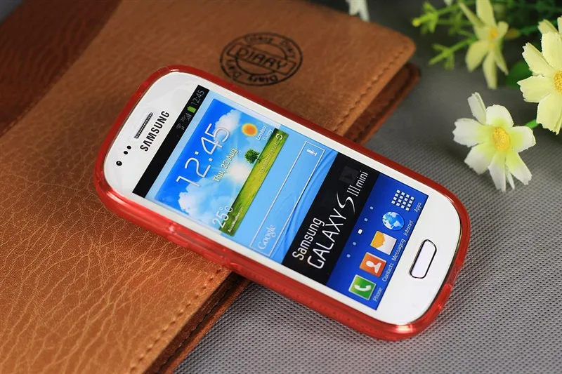 GREAT PRICE Ultra Thin Soft TPU Transparent crystal Gel Case For Samsung Galaxy S3 III Mini i8190 protector back cover |