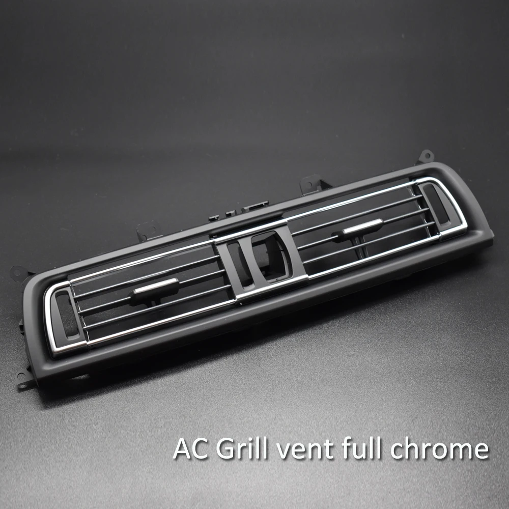 Хромированная Автомобильная решетка для кондиционера вентиляционная крышка
