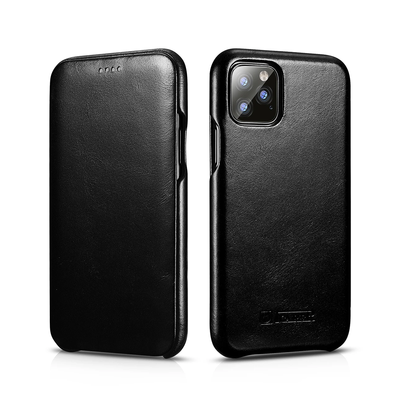

New ICARER Flip Cover for iPhone 11Pro Max Real Leather Business Book Protection Cover for Apple iPhone 11 Original Brand