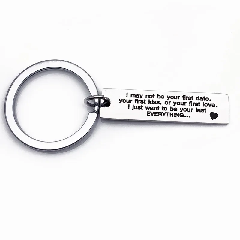 Оригинальный стиль мужчина может не быть вашей первой датой брелок для