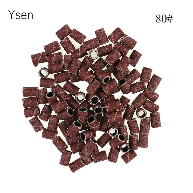 100 шт. шлифовальные ленты для дизайна ногтей электрические сверла аксессуары