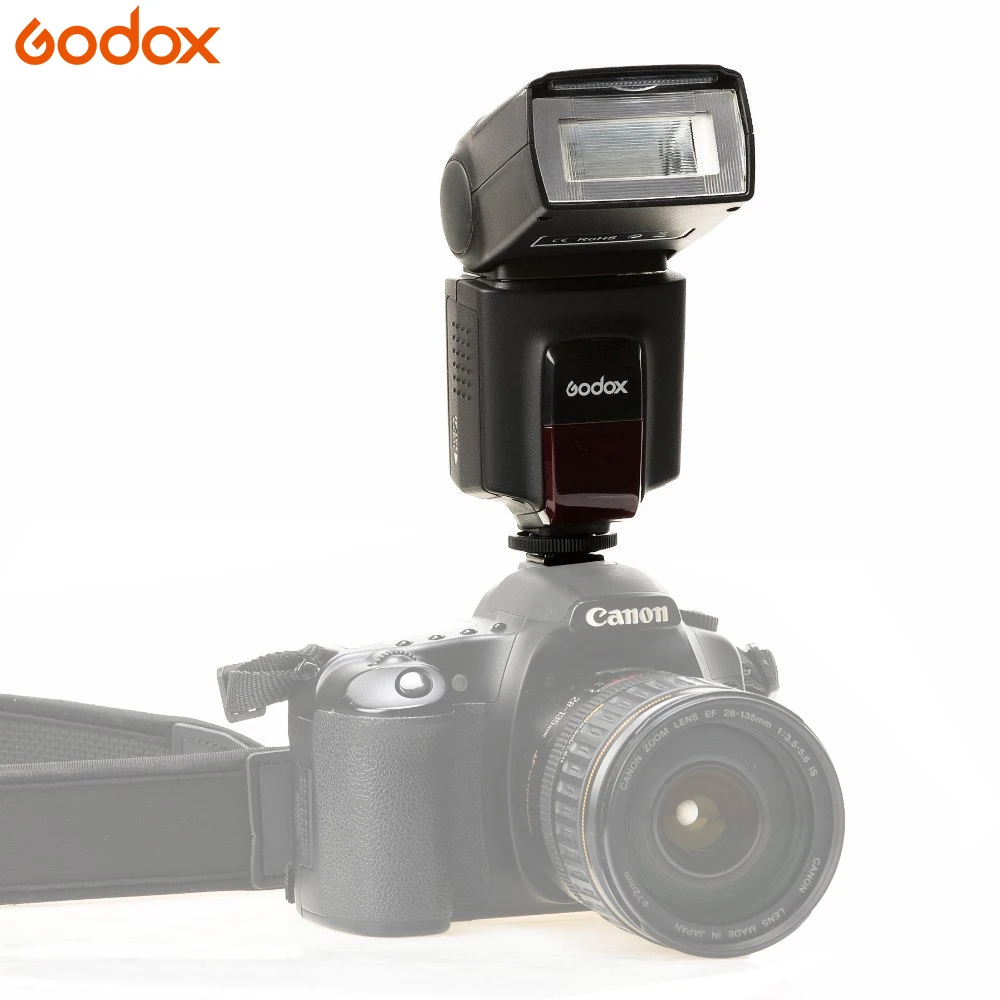 Вспышка для камеры Godox Thinklite TT520II со встроенным беспроводным сигналом 433 МГц