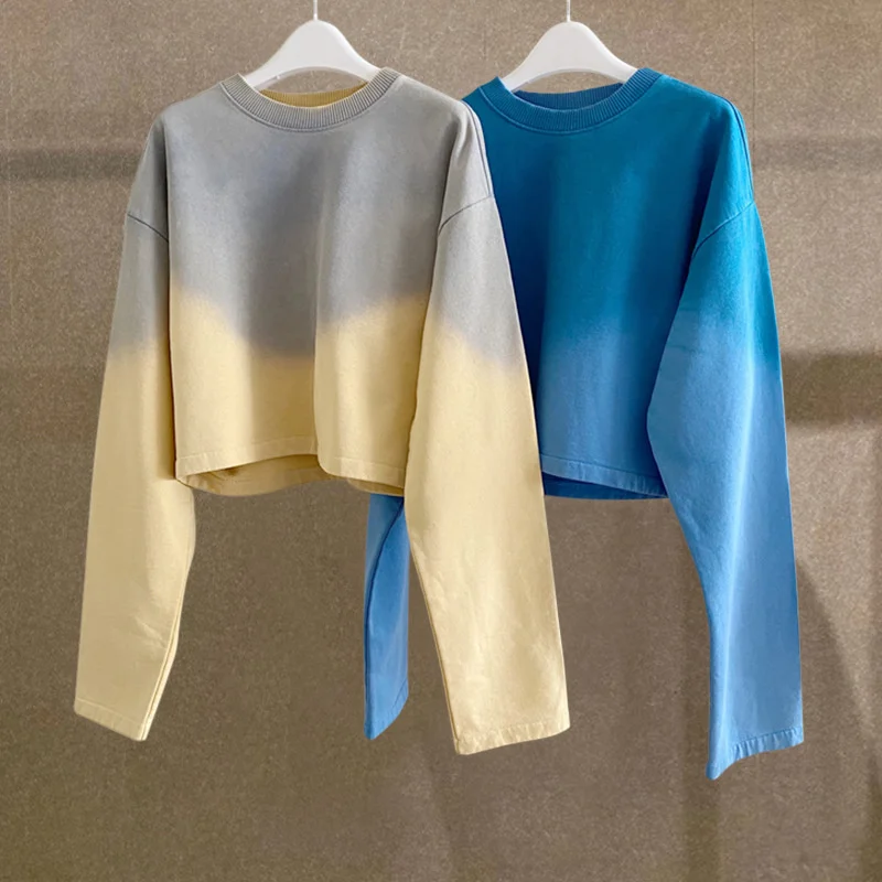 

2021 Spring Summer New Fashion Classic Brand Luxury Design Casual Round Ne Short Loose Casual Sweater Women A3