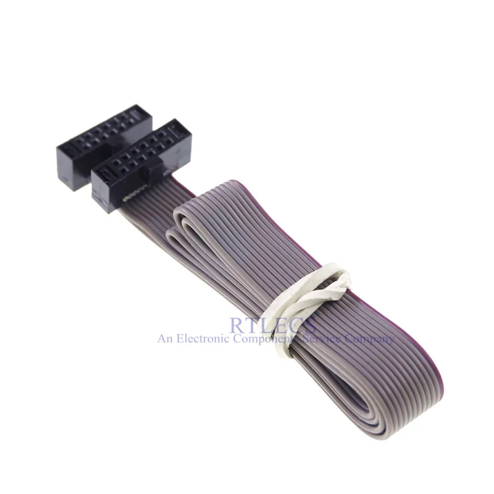 Удлинительный плоский ленточный кабель IDC для разъема ISP JTAG 5 шт. 12 контактов 1 27 мм
