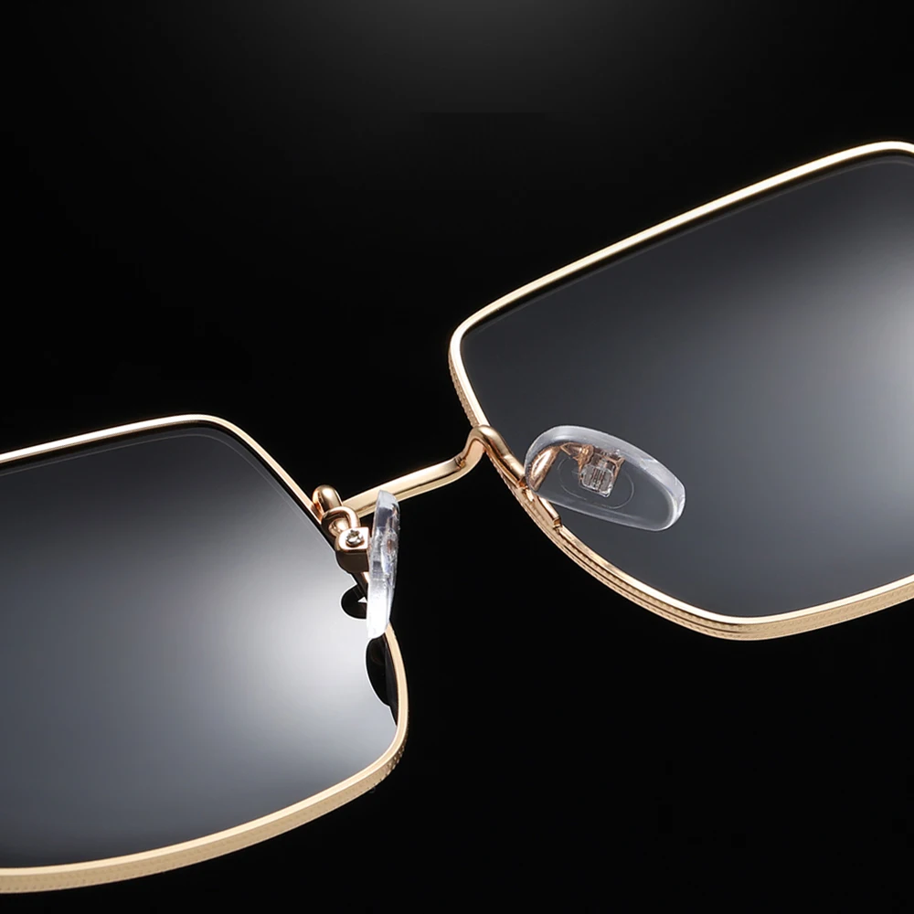Очки солнцезащитные женские поляризационные в металлической оправе Модные