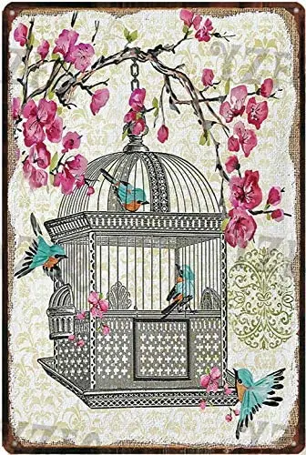 

Interesting Duck Vintage Style Metal Sign Iron Painting for Indoor & Outdoor Home Bar Coffee Kitchen Wall Decor 8 X 12 Inch