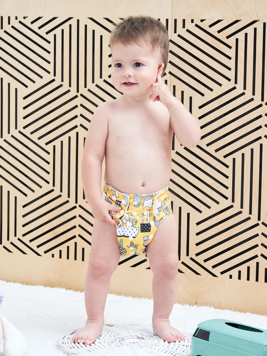 [Littles & Bloomz] Детские Моющиеся Многоразовые Тканевые карманные подгузники выберите