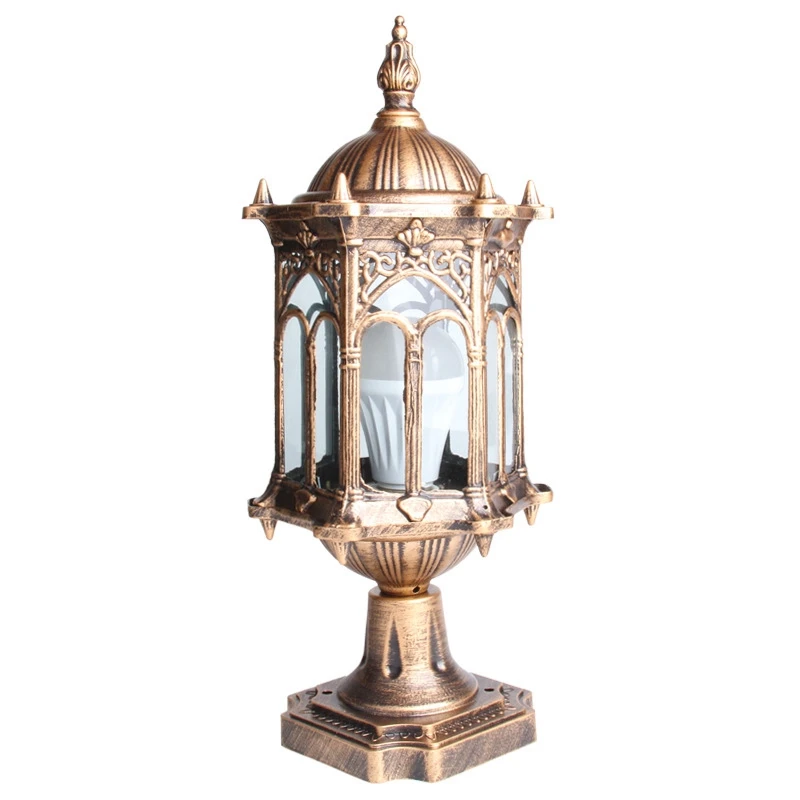 Садовый Уличный настенный светильник лампа для крыльца фонарь столб прогулочный