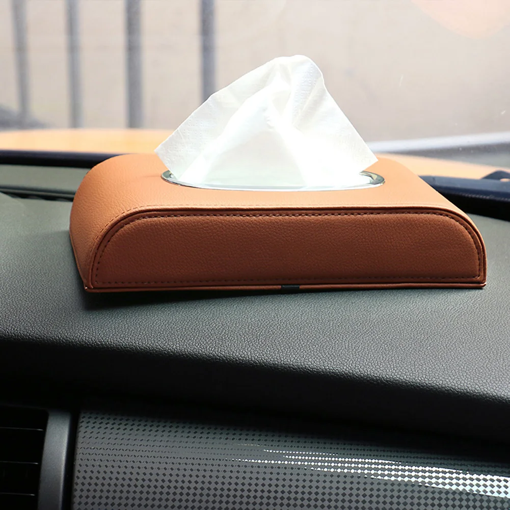 Новый стиль автомобильный бумажный чехол для полотенец универсальный Benz BMW Audi