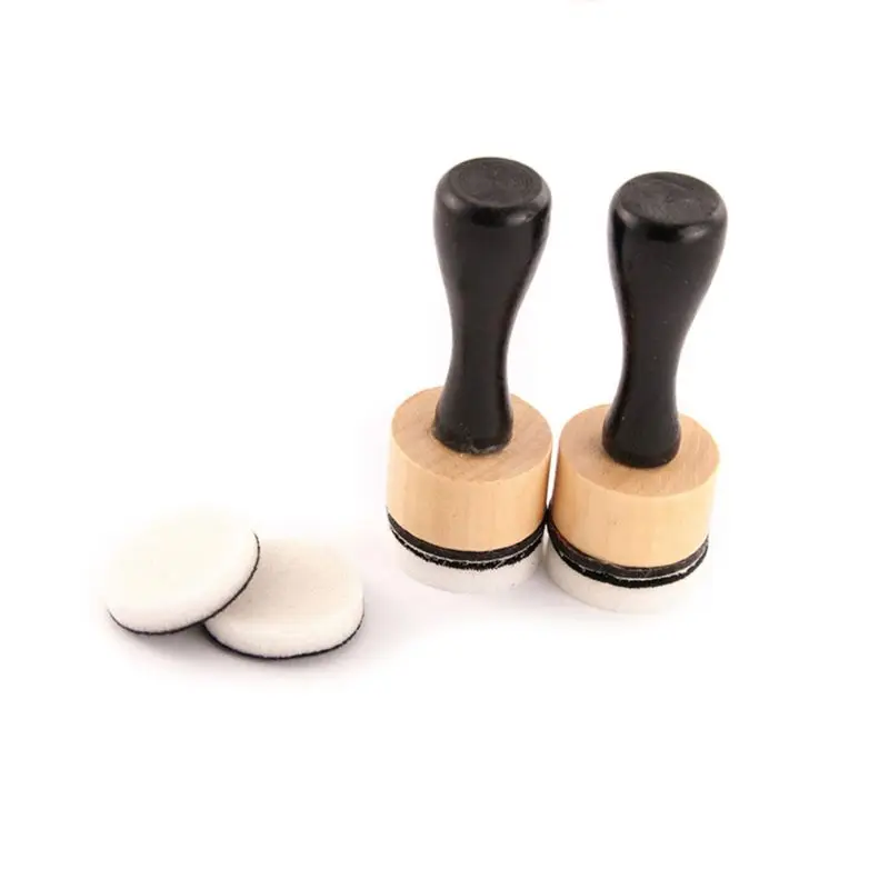 Мини-смешивающие инструменты для смешивания чернил круглые пенопластовые