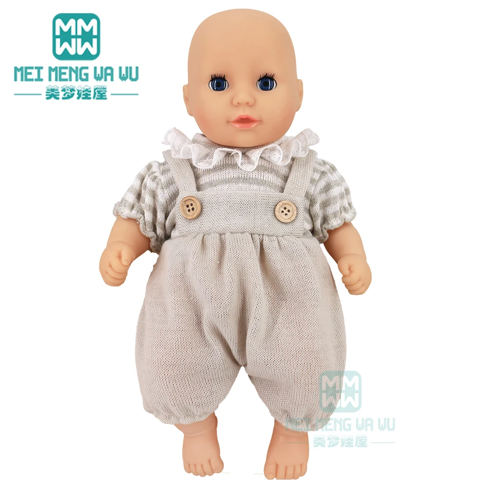 Одежда для кукол Розовый свитер Джинсы куклы 43 см и 45 Платье девочек в