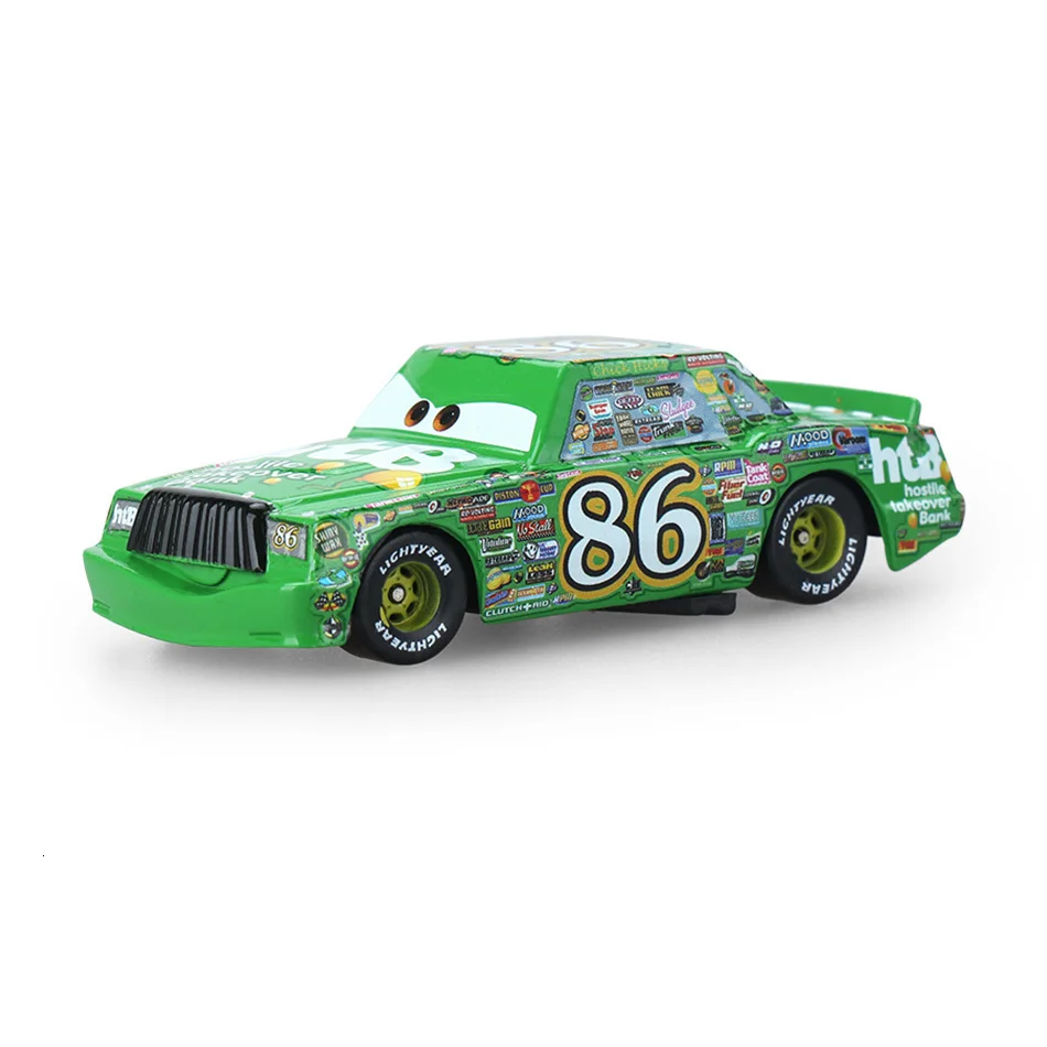 Disney Pixar Cars 2 3 Lightning 40 стиль Mcqueen Mater Jackson Storm Ramirez 1:55 литой автомобиль металлический сплав мальчик детские игрушки подарок