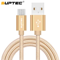 suptec fast charging usb cables micro usb cable android mobile phone data sync cable for samsung huawei xiaomi usb cable 3m2m