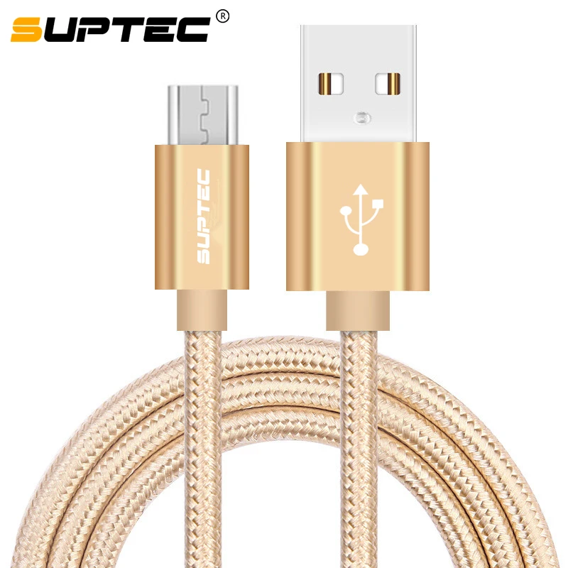 USB-кабели SUPTEC для быстрой зарядки кабель Micro USB Android мобильный телефон
